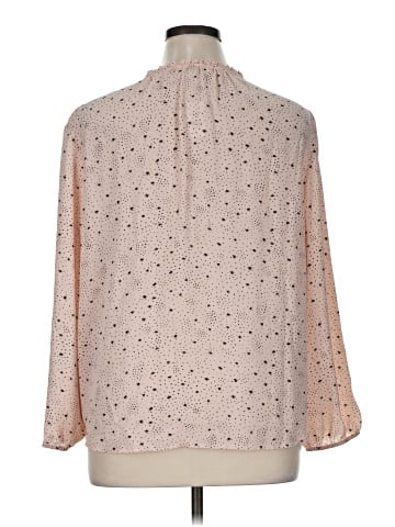 Ann Taylor LOFT Outlet Long Sleeve Blouse (view 2)
