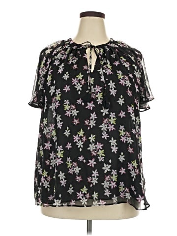 Lane Bryant Short Sleeve Blouse (view 1)