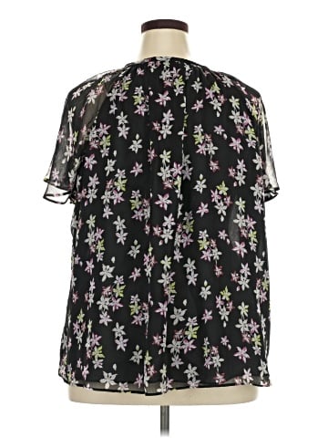 Lane Bryant Short Sleeve Blouse (view 2)