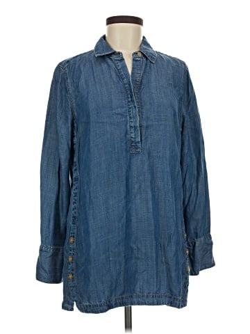 Chico's Long Sleeve Button-Down Shirt (view 1)