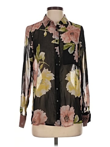 Timing Long Sleeve Blouse (view 1)