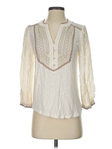 Democracy 3/4 Sleeve Blouse (view 1)