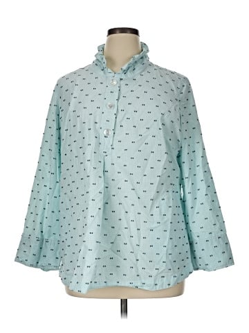 Appleseeds 3/4 Sleeve Blouse (view 1)