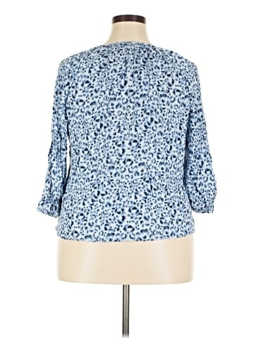 Style&Co 3/4 Sleeve Blouse (view 2)