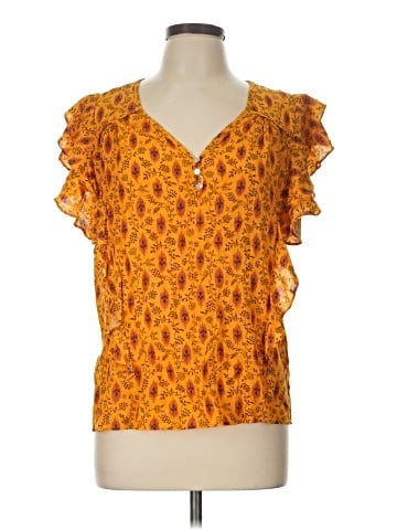 Haute Hippie Short Sleeve Blouse (view 1)