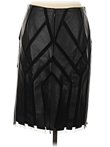 Etcetera Leather Skirt (view 2)