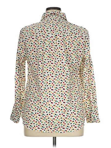 Talbots Long Sleeve Button-Down Shirt (view 2)