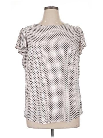Adrianna Papell Short Sleeve Blouse (view 1)