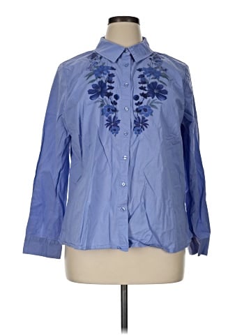 D&Co. Long Sleeve Button-Down Shirt (view 1)