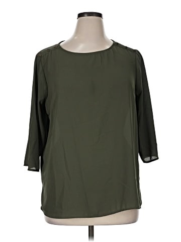 Apt. 9 3/4 Sleeve Blouse (view 1)