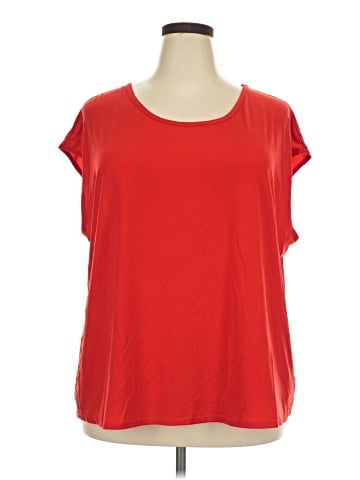 Susan Graver Short Sleeve Top (view 1)