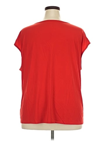 Susan Graver Short Sleeve Top (view 2)