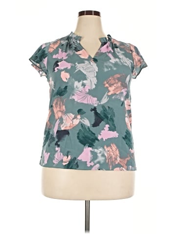 Nine West Short Sleeve Blouse (view 1)