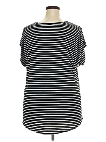 Susan Graver Short Sleeve Top (view 2)