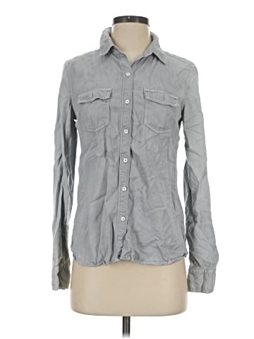 Halogen Long Sleeve Button-Down Shirt (view 1)