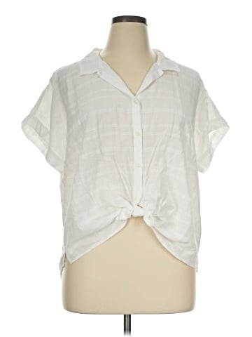 Lucky Brand Short Sleeve Blouse (view 1)