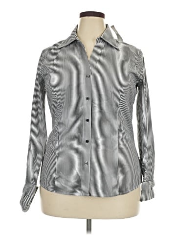 Worthington Long Sleeve Button-Down Shirt (view 1)