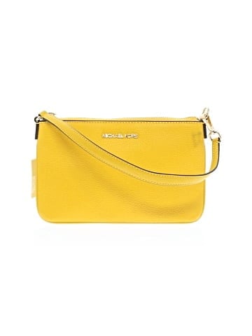 MICHAEL Michael Kors Leather Wristlet (view 1)