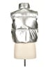 Papermoon 100% Polyester Metallic Silver Jacket Size M - photo 2