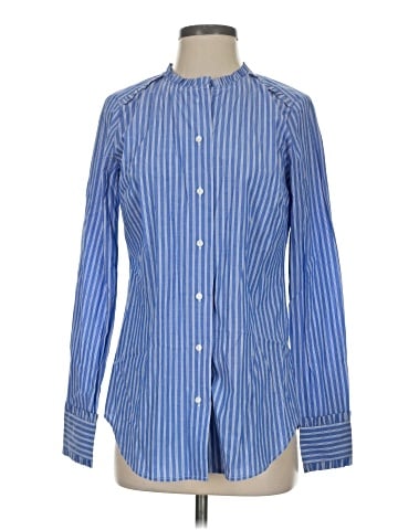 Ann Taylor Long Sleeve Button-Down Shirt (view 1)
