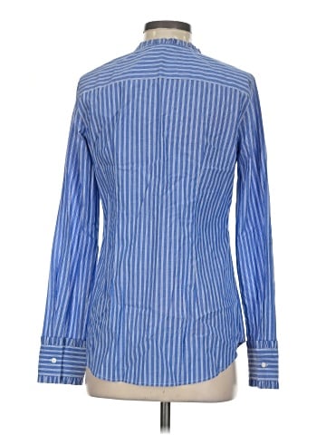 Ann Taylor Long Sleeve Button-Down Shirt (view 2)