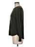 Pink Clover 100% Polyester Solid Green Pullover Sweater Size M - photo 5