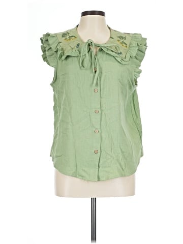 Umgee Sleeveless Blouse (view 1)