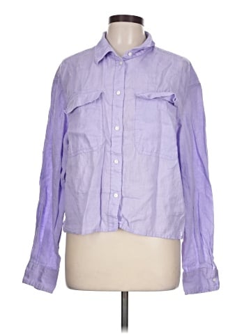 Gap Long Sleeve Button-Down Shirt (view 1)