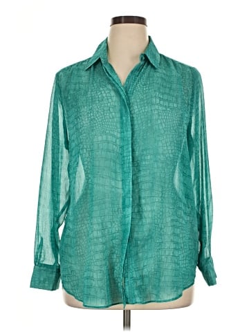 Chico's Long Sleeve Blouse (view 1)