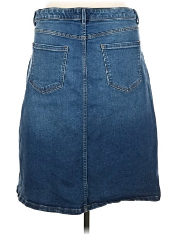 Liz Claiborne Denim Skirt (view 2)
