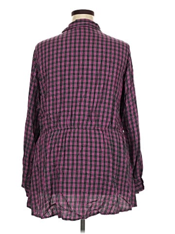 Lane Bryant Long Sleeve Button-Down Shirt (view 2)