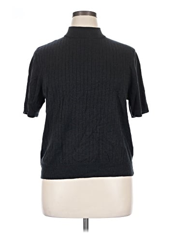 Sag Harbor Short Sleeve Turtleneck (view 1)