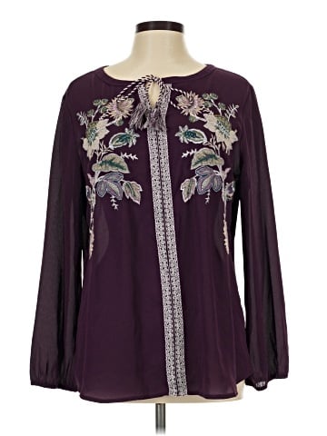 Chico's Long Sleeve Blouse (view 1)