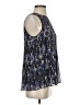 Halogen 100% Polyester Blue Sleeveless Blouse Size XS - photo 4