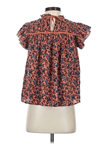 Ulla Johnson Short Sleeve Blouse (view 2)