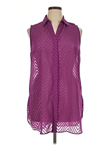 Dana Buchman Sleeveless Blouse (view 1)