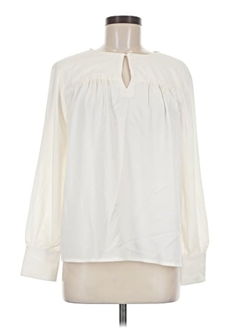 Ann Taylor Factory Long Sleeve Blouse (view 1)