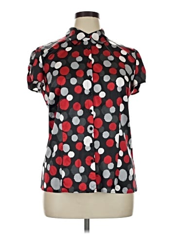 Style&Co Short Sleeve Blouse (view 1)