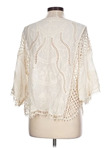 Ultra Pink 3/4 Sleeve Blouse (view 2)