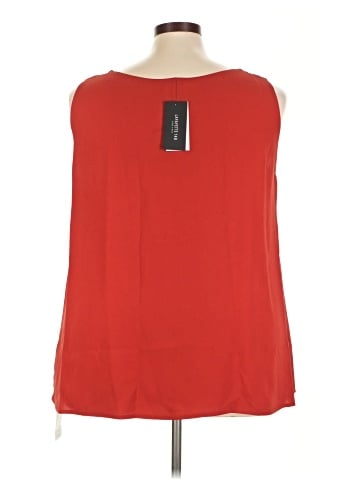 Lafayette 148 New York Sleeveless Silk Top (view 2)