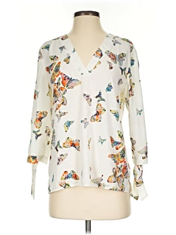Casting 3/4 Sleeve Blouse (view 1)
