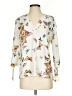 Casting 100% Polyester Print Ivory 3/4 Sleeve Blouse Size Sm (1 or S) - photo 1
