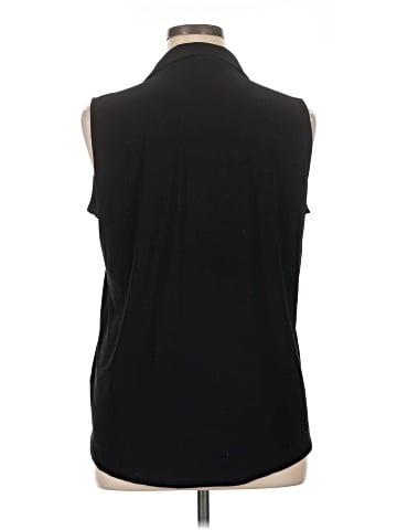 Jones New York Signature Sleeveless Button-Down Shirt (view 2)