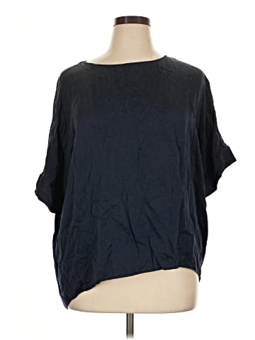 Chico's Short Sleeve Silk Top (view 1)