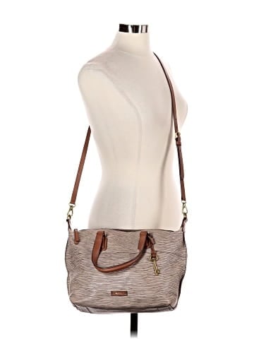 Fossil Leather Satchel (view 2)