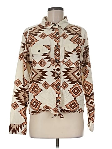 BKE Long Sleeve Button-Down Shirt (view 1)