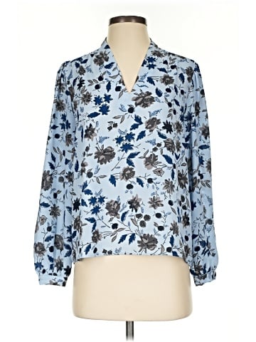 Ann Taylor Factory Long Sleeve Blouse (view 1)