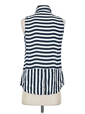 New Directions Sleeveless Button-Down Shirt (view 2)