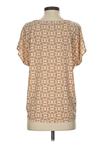 Ann Taylor Short Sleeve Blouse (view 2)