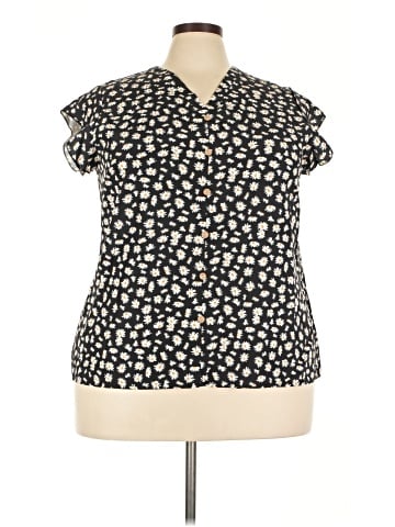 Unbranded Short Sleeve Blouse (view 1)